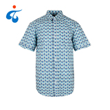 TY0507-5 Wholesale eco-friendly printed new stylish mens short sleeve shirts