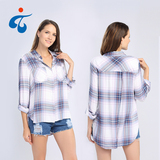 TY20180717-9 Wholesale western designers women daily wear 100% viscose blouse