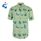 TY0522-16 OEM Service cheap 100% cotton Printed custom hawaiian shirts sublimation