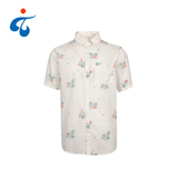 TY190327-05 Light color soft hand feeling hawaiian shirt