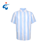 TY190327-10 Best selling custom fashion man custom cotton hawaiian stripe shirt