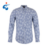 TY0522-1 Made in China cotton mens trendy longsleeved casual floral shirts