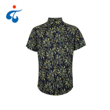 TY190327-04 New design men's printed short sleeve shirt