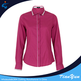 TY17121103 New fashionable designer latest cotton beautiful formal blouse for women