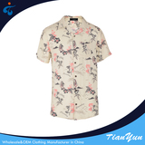 TY17121120 Competitive price breathable summer new floral beach shirts men picture